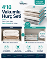 4'lü Vakumlu Hurç Seti