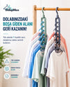 DolapMax® Akıllı Yer Tasarruflu Askı